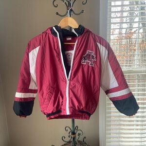 Vintage Mighty-Mac Arkansas Razorbacks Puffer Jacket Boys SZ M